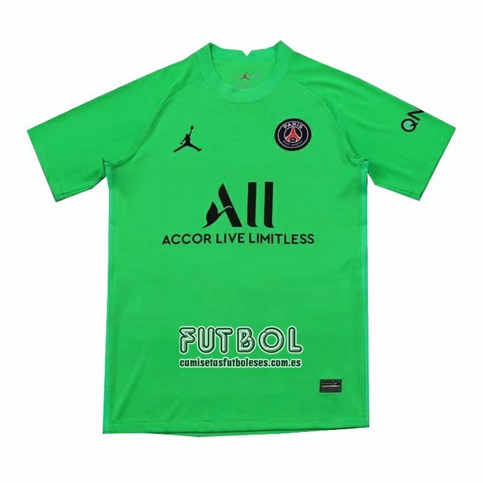 Tailandia Camiseta Paris Saint-Germain Portero 2021 2022 Verde